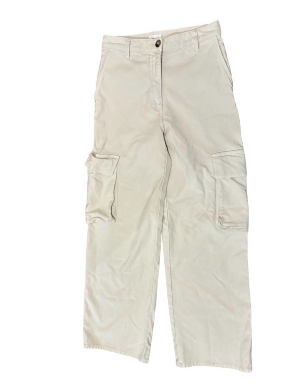 Aritzia Wilfred Free Khaki Cream Cargo Pants size 6